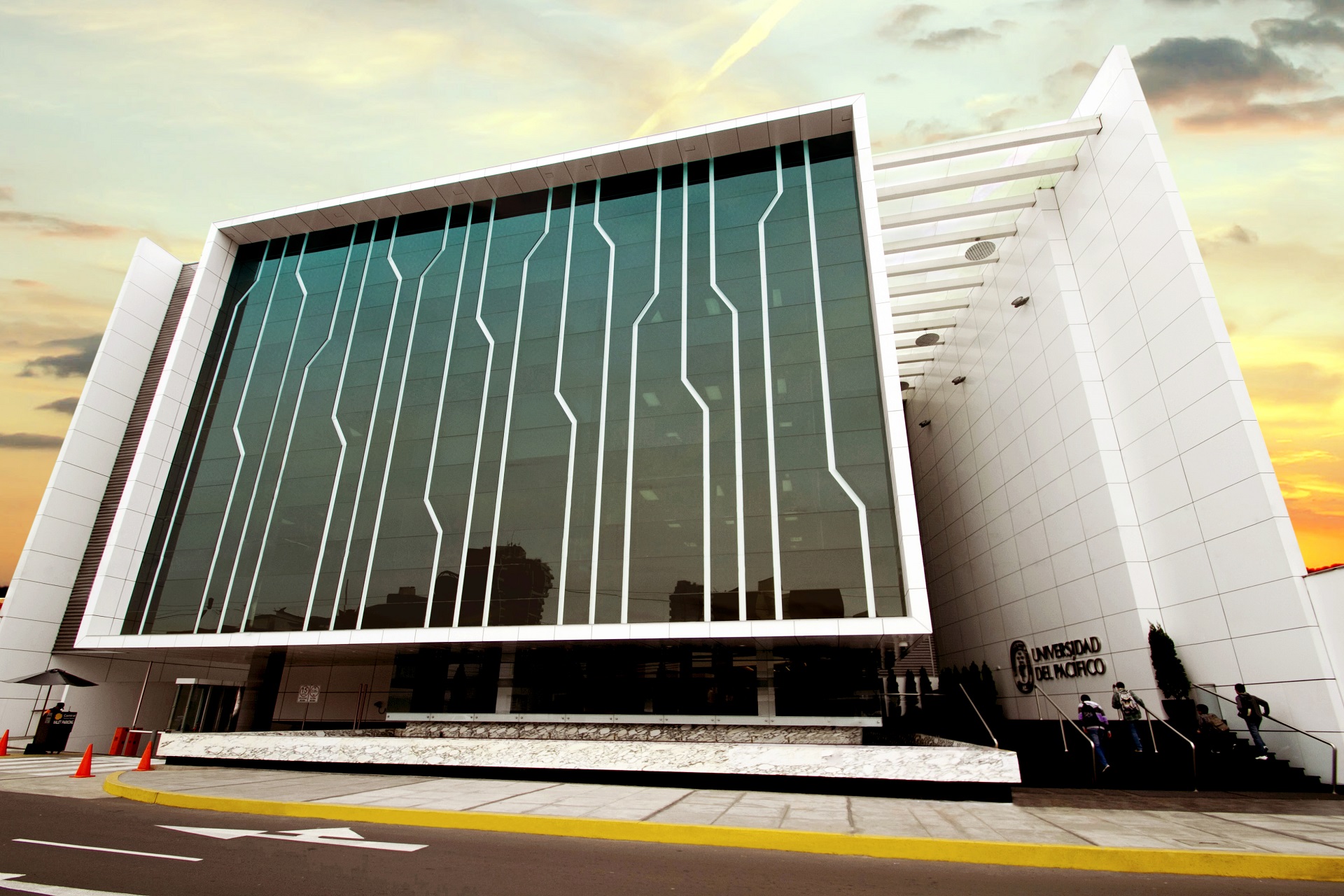 Vial y Vives - nuevo edificio multifuncional en la sede de la Universidad del Pacífico en Lima por sus 50 años de fundación